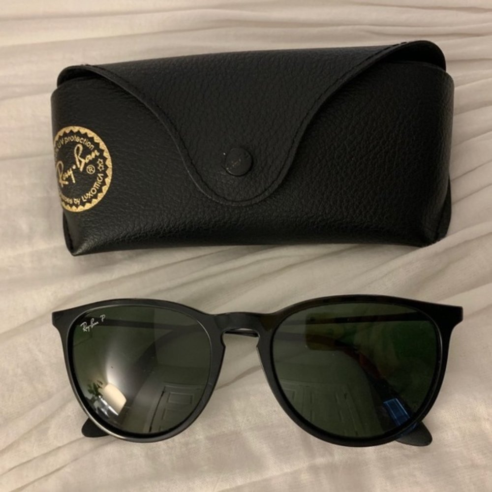 BLACK ERIKA STYLE POLARIZED RAY-BANS